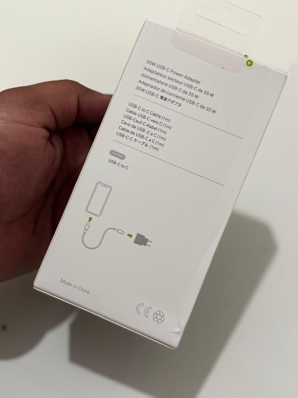 fast iphone c-type adapter with c-type cable