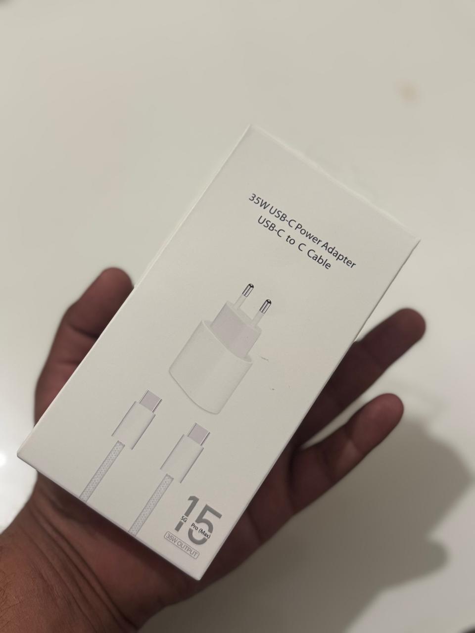 fast iphone c-type adapter with c-type cable